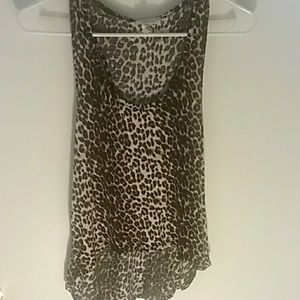 Cheetah print top